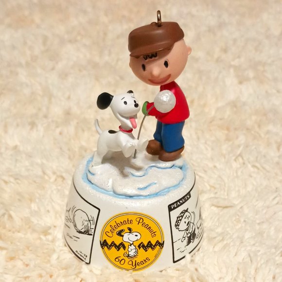 Hallmark Keepsake Ornament, Peanuts 60th Anniversary - Picture 1 of 14